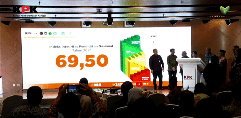 Screenshoot dari Youtube KPK : https://www.youtube.com/watch?v=WojOgHKCwYs